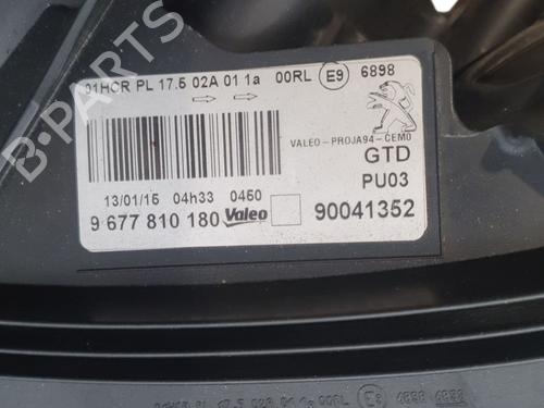 Left headlight PEUGEOT 2008 I (CU_) 1.6 HDi | BP29229383C28 