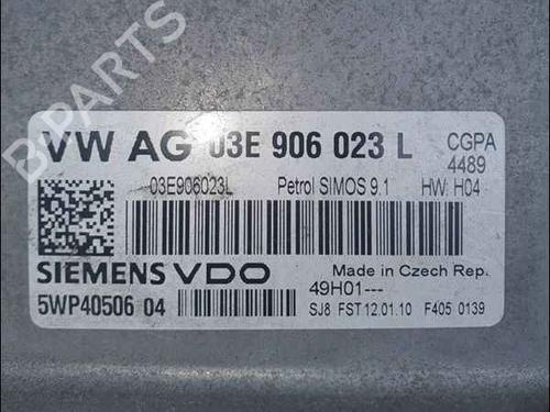 Used Engine control unit (ECU) VW POLO V (6R1, 6C1) 1.2 (70 hp) 24910978