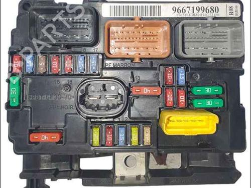 Zekeringkast CITROËN C3 II (SC_) 1.4 HDi 70 (SC8HZC, SC8HR0, SC8HP4) (68 hp) 25012155