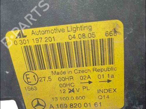 Left headlight MERCEDES-BENZ A-CLASS (W169) A 200 CDI (169.008, 169.308) | BP25763976C28 
