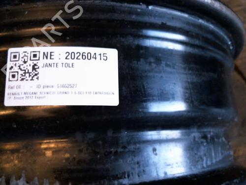 Used Rim Rim 38675637 38675637