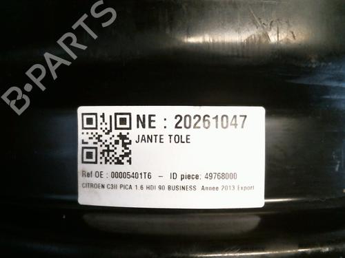 Used Rim Rim CITROËN C3 Picasso (SH_) 1.6 HDI 90 (92 hp) 40461971 40461971