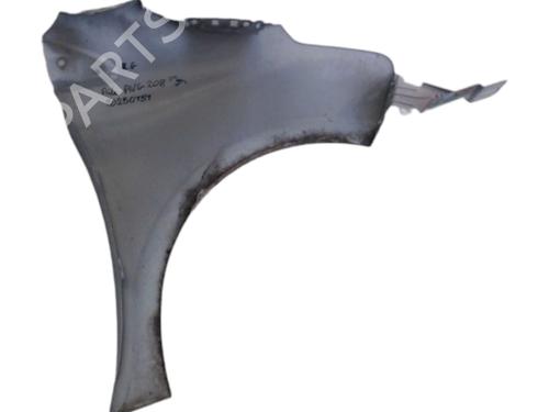 Left front fenders PEUGEOT 208 I (CA_, CC_) 1.0 VTi | BP25431510C41 