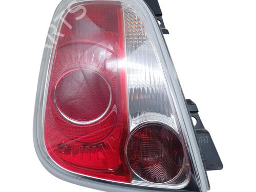 Used Left taillight FIAT 500 (312_) 1.2 (312AXA1A) (69 hp) 30604861