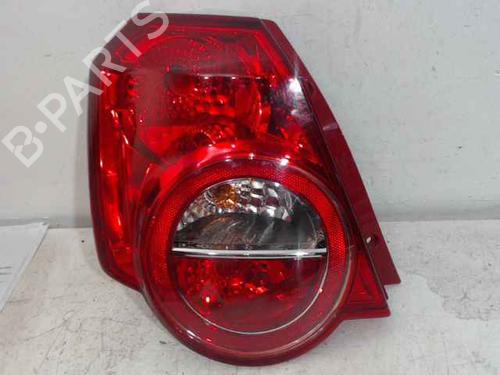 Used Left taillight CHEVROLET AVEO / KALOS Hatchback (T250, T255) 1.2 LPG (84 hp) 24905386