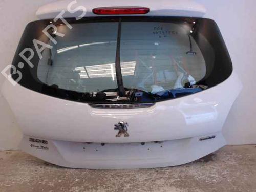 Used Tailgate PEUGEOT 208 I (CA_, CC_) 1.6 HDi / BlueHDi 75 (75 hp) 24898452