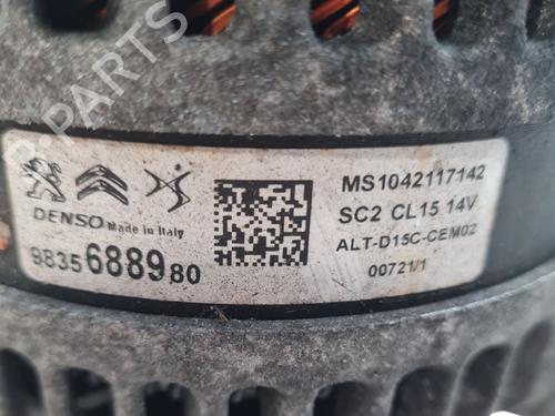 Alternator CITROËN C3 III (SX) 1.5 BlueHDi 100 (SXYHYP, SXYHTU) | BP29467668M7 