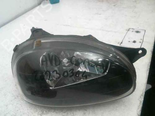 Used Right headlight OPEL CORSA B (S93) 1.2 i (F08, F68, M68) (45 hp) 24902505