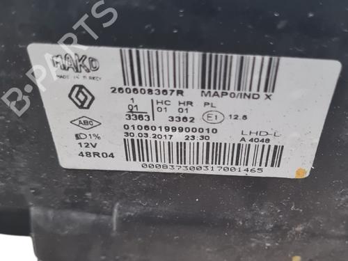 Left headlight RENAULT CLIO IV (BH_) 0.9 TCe 90 (BHNF, BHMA, BHMH, BHJK, BHJR) | BP30116549C28 