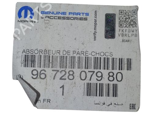 Front bumper reinforcement PEUGEOT 208 I (CA_, CC_) 1.6 HDi / BlueHDi 75 | BP30163026C109 