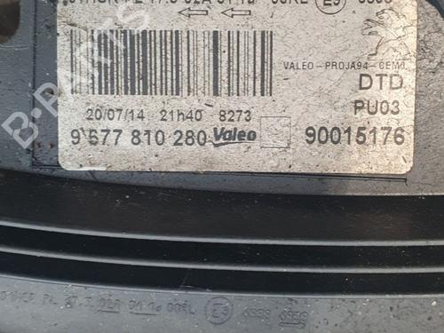 Right headlight PEUGEOT 2008 I (CU_) 1.2 VTi | BP39659115C29 - Image 3