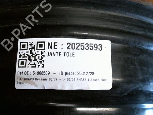 Used Rim Rim FIAT BRAVO II (198_) 1.9 D Multijet (198AXE1A) (90 hp) 40551916 40551916