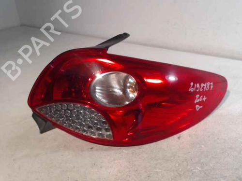 Used Right taillight PEUGEOT 206+ (2L_, 2M_) 1.1 (60 hp) 24909682