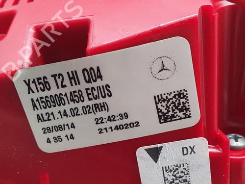 Right tailgate light MERCEDES-BENZ GLA-CLASS (X156) GLA 45 AMG 4-matic (156.952) | BP30138537C80 