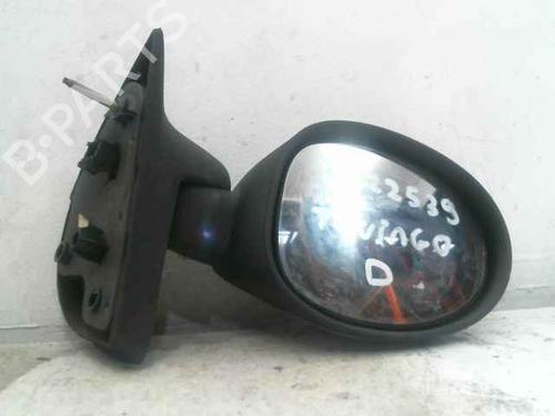 Used Right mirror RENAULT TWINGO I (C06_) 1.2 16V (C06C, C06D, C06K) (75 hp) 24908670