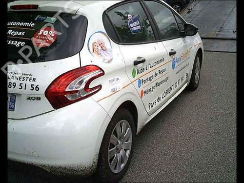 Right rear door PEUGEOT 208 I (CA_, CC_) 1.4 HDi | BP24910700C5