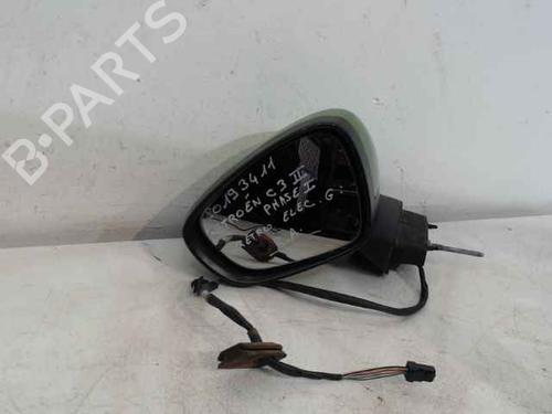 Used Left mirror CITROËN C3 II (SC_) 1.4 HDi 70 (SC8HZC, SC8HR0, SC8HP4) (68 hp) 24904665