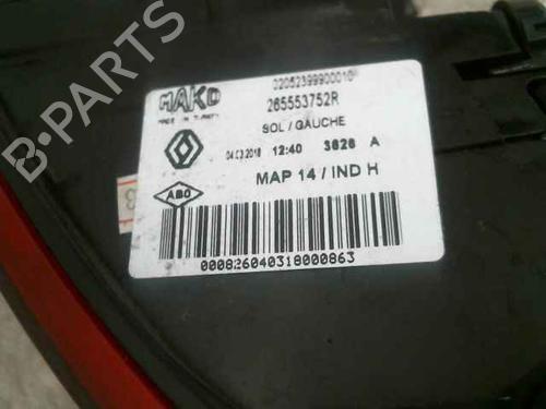 Left taillight RENAULT CLIO IV (BH_) 1.2 16V | BP25762330C34 