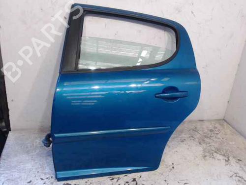 Used Left rear door PEUGEOT 207 (WA_, WC_) 1.6 HDi (90 hp) 24906484