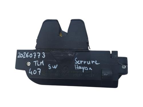 Used Tailgate lock Tailgate lock PEUGEOT 407 SW (6E_, 6D_) 1.6 HDi 110 (109 hp) 36343127 36343127