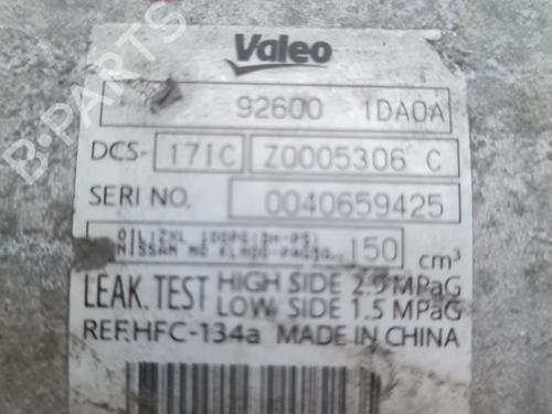 AC compressor NISSAN X-TRAIL II (T31) 2.0 dCi 4x4 | BP30446750M34