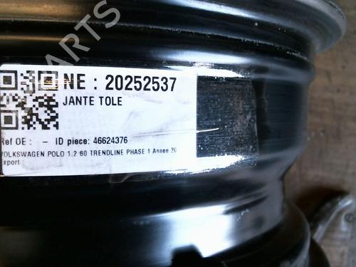 Fælk Fælk VW POLO V (6R1, 6C1) 1.2 (60 hp) 37584018 37584018