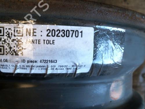 Used Rim Rim 37648337 37648337