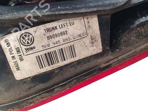Left tailgate light VW GOLF VI (5K1) 1.6 TDI | BP38605516C79 - Image 3