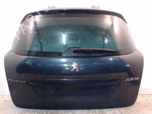 Used Tailgate PEUGEOT 308 SW I (4E_, 4H_) 1.6 HDi (92 hp) 24897445