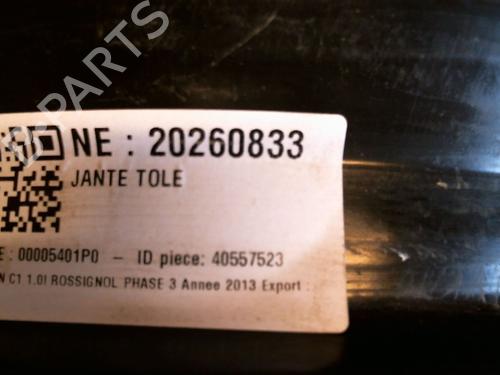 Used Rim Rim CITROËN C1 (PM_, PN_) 1.0 (68 hp) 40614103 40614103