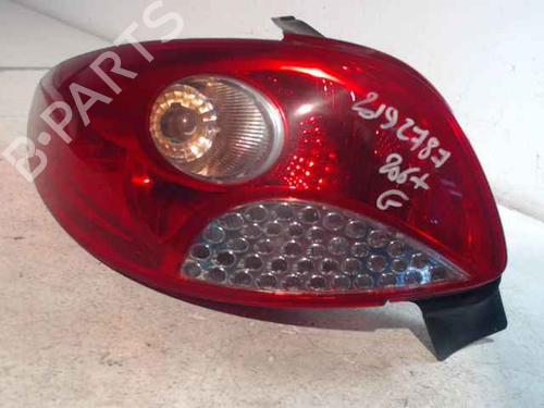 Used Left taillight PEUGEOT 206+ (2L_, 2M_) 1.1 (60 hp) 26945264