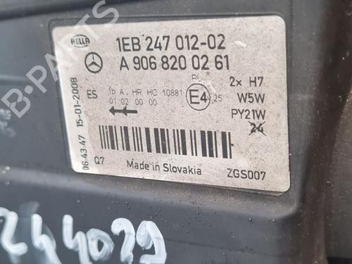 Right headlight MERCEDES-BENZ SPRINTER 2-t Van (B901, B902) | BP30116573C29