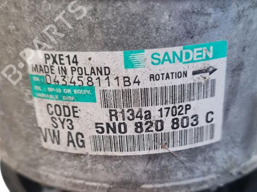 AC compressor AUDI A3 Sportback (8PA) 1.6 TDI | BP30472943M34