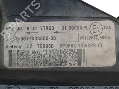 Right headlight CITROËN DS3 (SA_) 1.6 VTi 120 | BP39452211C29 - Image 3