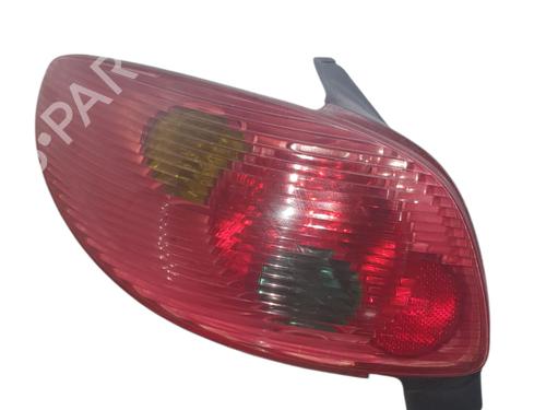 Used Left taillight PEUGEOT 206 Hatchback (2A/C) 1.4 HDi eco 70 (68 hp) 30978284