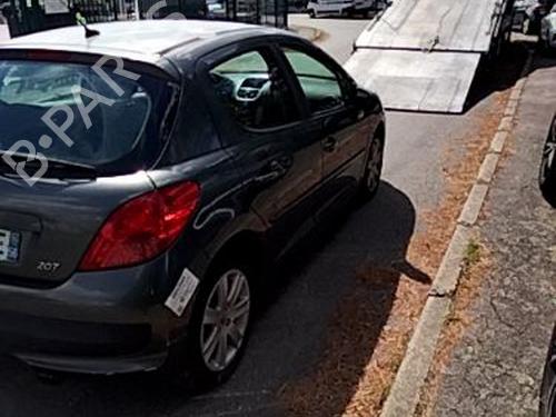 Front right window mechanism PEUGEOT 207 (WA_, WC_) 1.6 HDi | BP29550104C23 