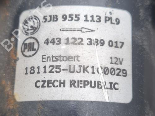 Used Front wipers mechanism SKODA FABIA III (NJ3) 1.0 (75 hp) 26457812