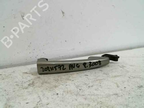 Used Front left exterior door handle PEUGEOT 3008 I MPV (0U_) 2.0 HDi 150 / BlueHDi 150 (150 hp) 24903057