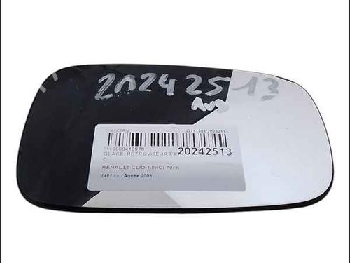 Used Right mirror glass RENAULT CLIO III (BR0/1, CR0/1) 1.5 dCi (C/BR0G, C/BR1G) (68 hp) 24908329