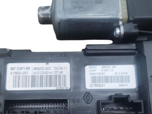 Front left window mechanism RENAULT SCÉNIC III (JZ0/1_) 1.6 dCi (JZ00, JZ12) | BP28414074C22