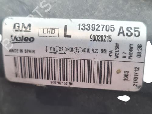 Koplamp links OPEL CORSA D (S07) 1.2 (L08, L68) | BP30722883C28