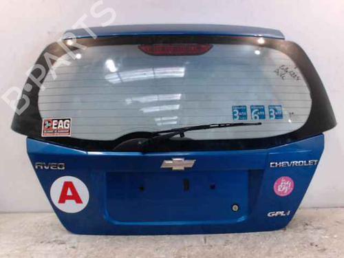 Used Tailgate CHEVROLET AVEO / KALOS Hatchback (T250, T255) 1.2 LPG (84 hp) 24897284