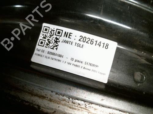 Used Rim Rim RENAULT CLIO II (BB_, CB_) 1.2 16V (BB05, BB0W, BB11, BB27, BB2T, BB2U, BB2V, CB05,... (75 hp) 40516517 40516517