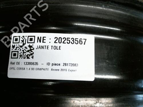 Llanta Llanta OPEL CORSA E (X15) 1.4 (08, 68) (90 hp) 40614094 40614094