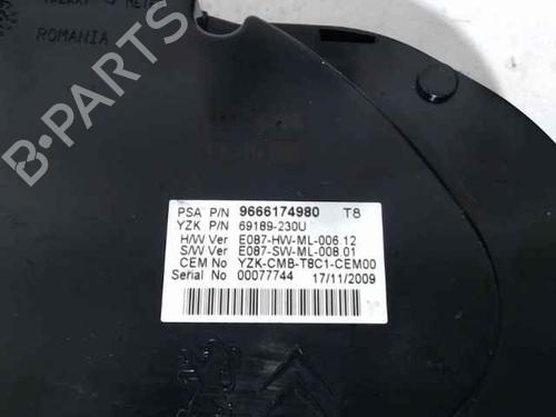 Instrument cluster PEUGEOT 5008 (0U_, 0E_) 1.6 HDi | BP24898983C47 