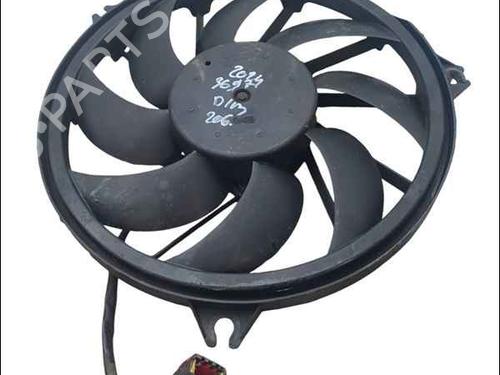 Køleventilator elektrisk PEUGEOT 206 Van 1.4 HDi (68 hp) 24898863