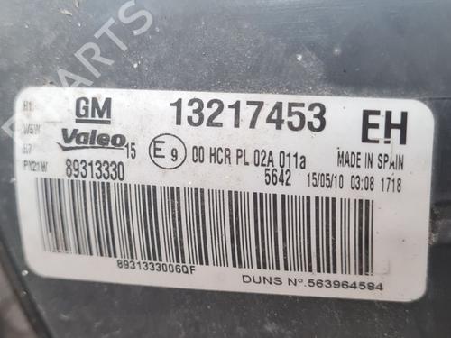 Left headlight OPEL CORSA D (S07) 1.3 CDTI (L08, L68) | BP28800681C28 