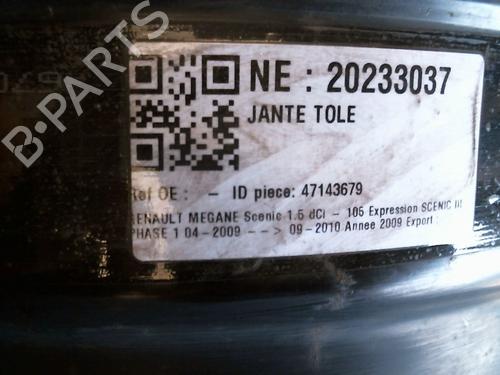 Used Rim Rim 37648329 37648329