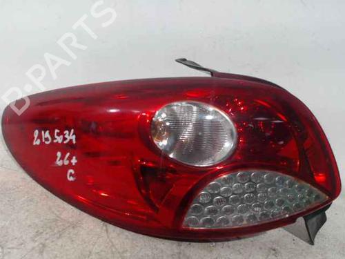 Left taillight PEUGEOT 206+ (2L_, 2M_) 1.4 HDi eco 70 | BP24905362C34 