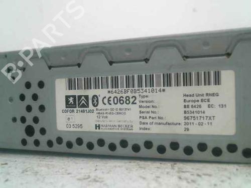 Radio PEUGEOT 5008 (0U_, 0E_) 1.6 HDi | BP27372551E6